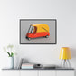 Cozy Hearse Canvas Gallery Wrap Framed