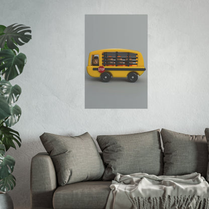 Prison Bus Archival Print