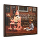 Electric Chair "Timeout"- Framed Gallery Canvas Wrap