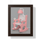 Electric Chair Print Framed (Rendered)