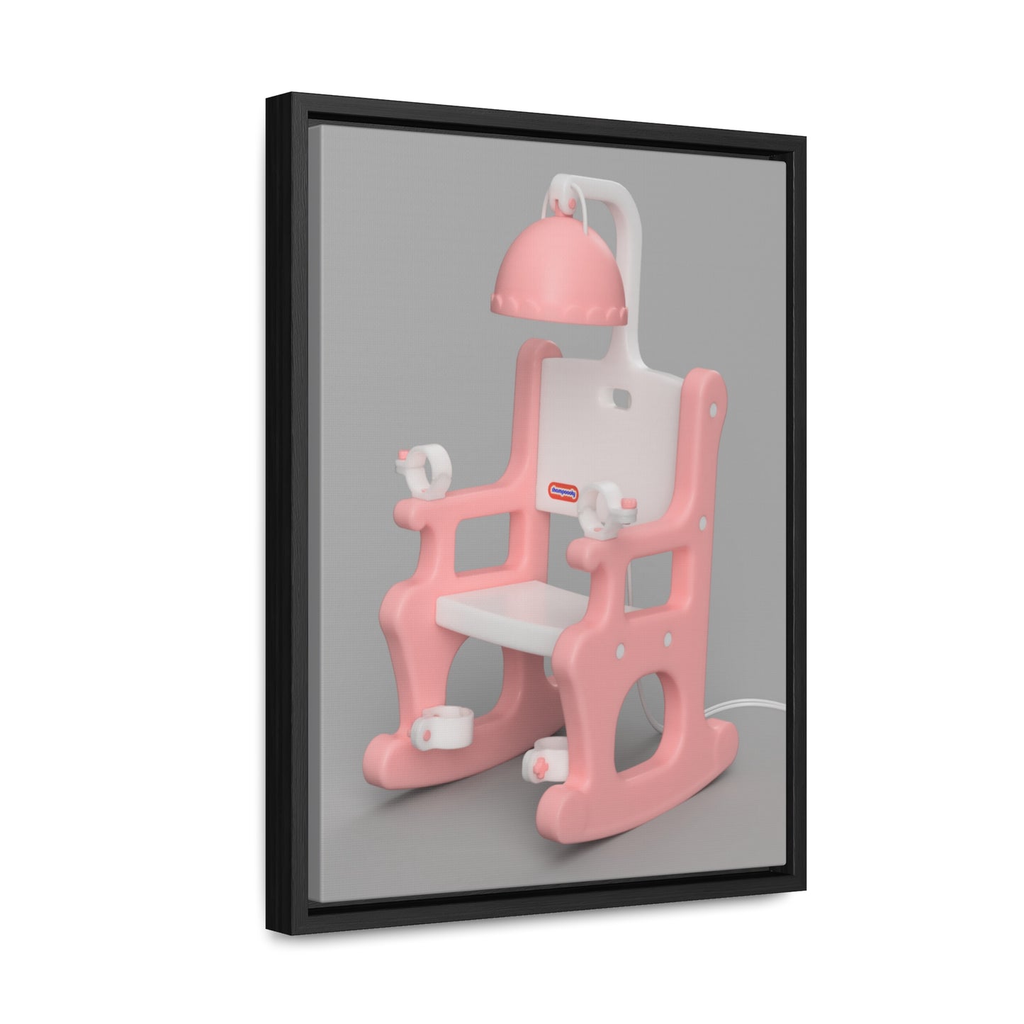 Electric Chair Gallery Wrap (Rendered) Framed