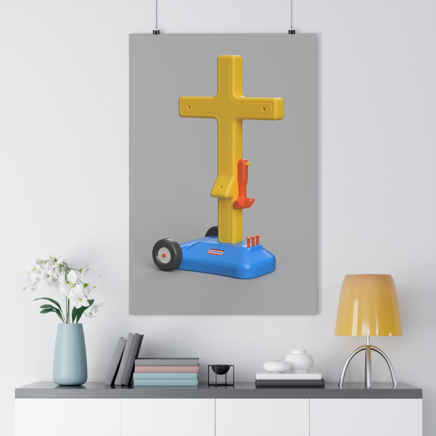 Impresión de archivo crucifijo