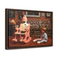 Electric Chair "Timeout"- Framed Gallery Canvas Wrap