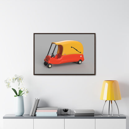 Cozy Hearse Canvas Gallery Wrap Framed