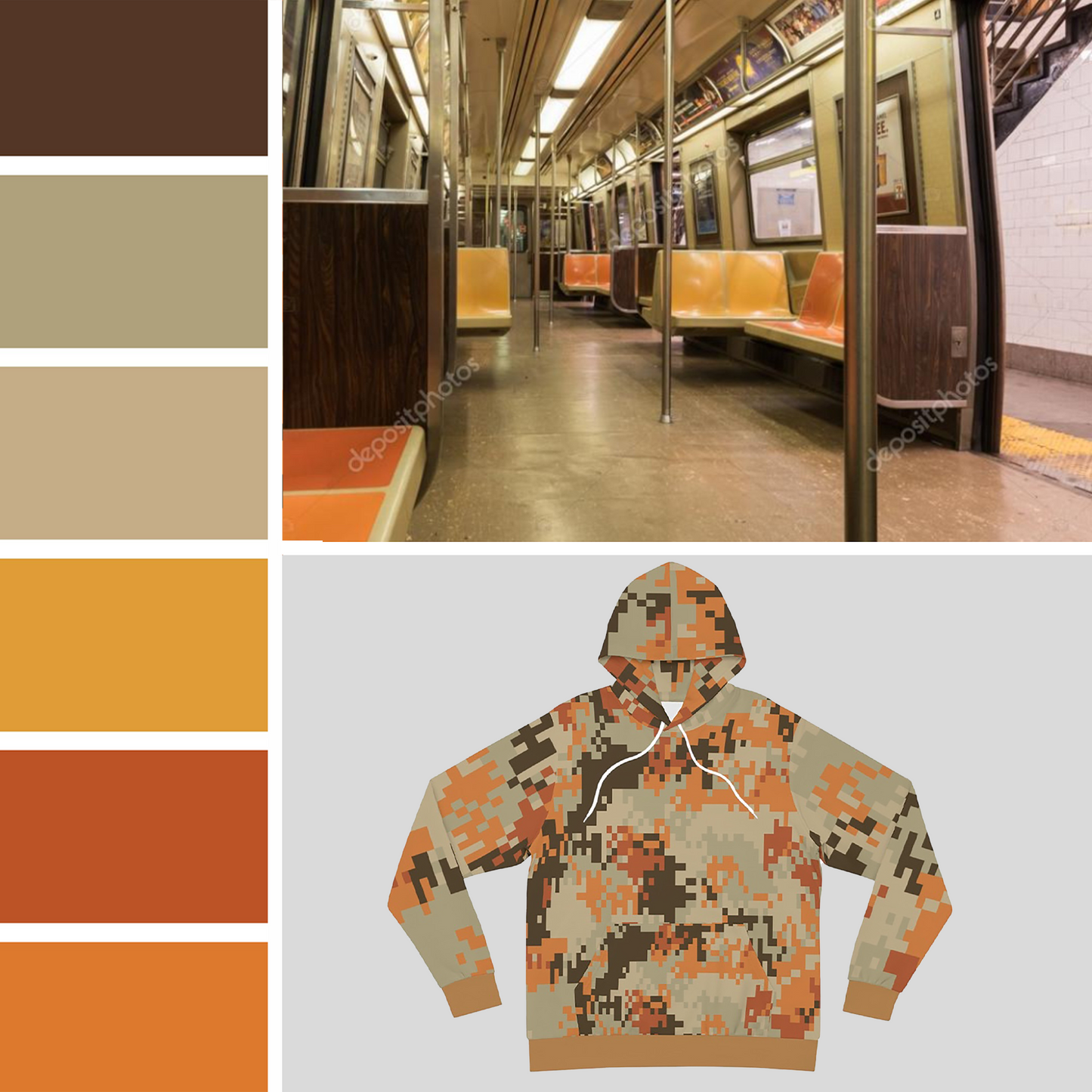 Subway Camouflage Var.1