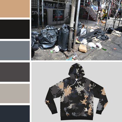 Trash Camouflage Hoodie